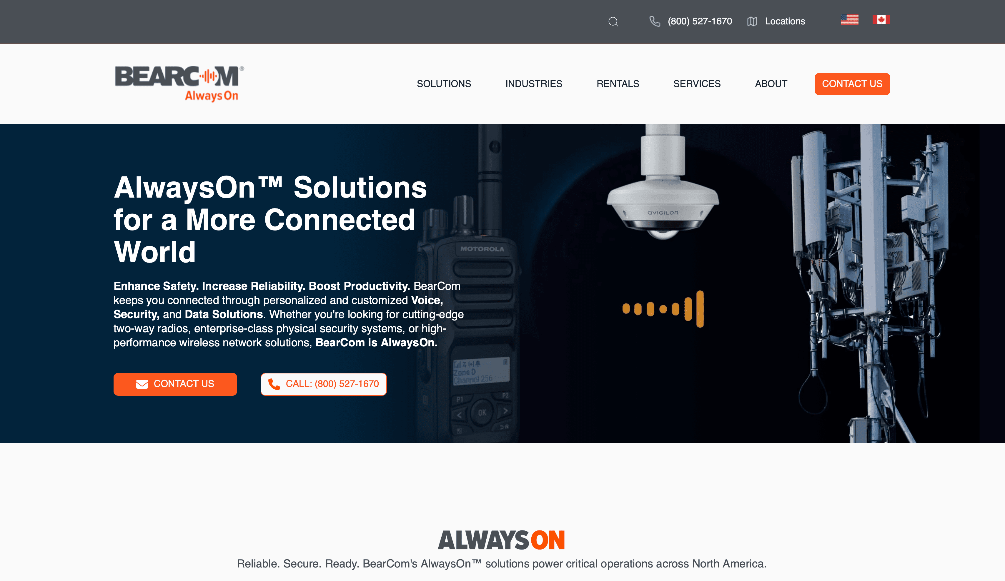 AlwaysOn — Voice, Security, Data